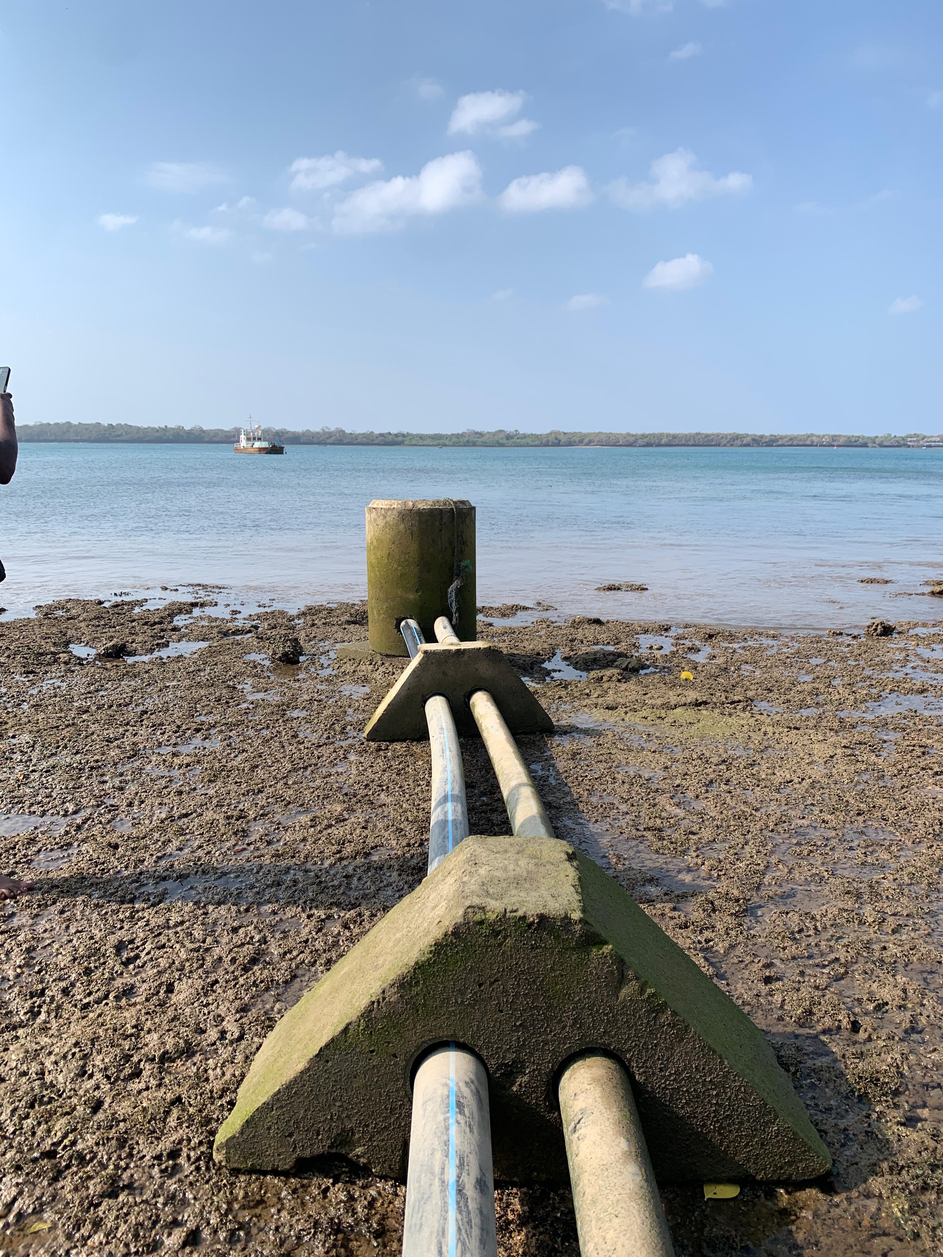 shimoni water intake